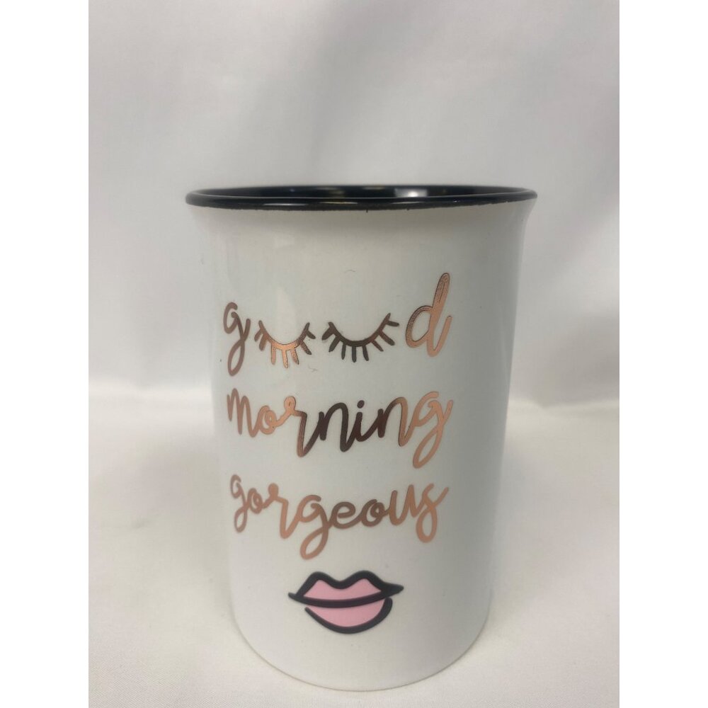 Tri-Coastal Design Makeup Brush Holder Organizer Cup Ceramic